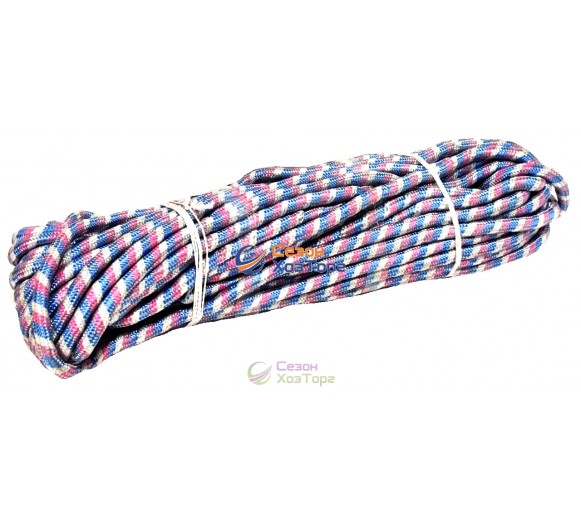 Фал полипропиленовый цветной 8мм/20м